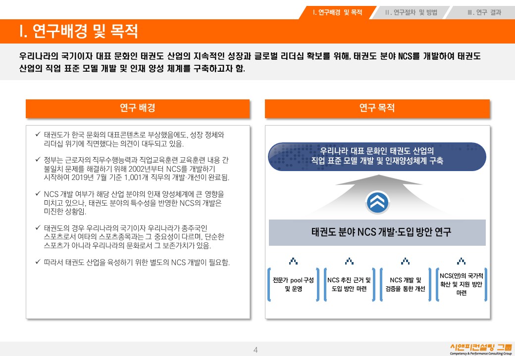 [연구/NCS/정책] 2019 태권도 분야 NCS개발 및 도입방안 연구
